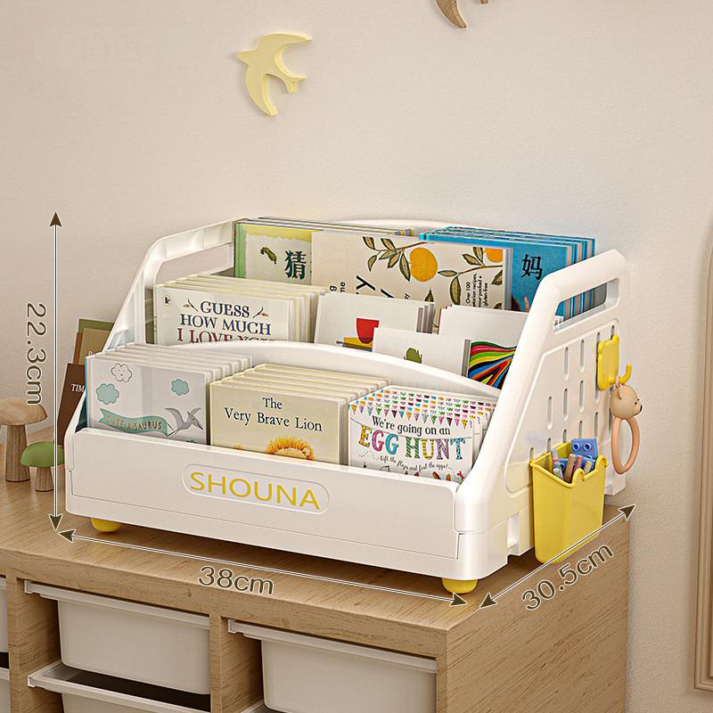 Simple Bookshelf Large Capacity Bookshelf Storage Rack Bedroom Bookshelf Storage Rack Easy To Assemble Bookcase Stackable