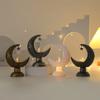 LED Moon Star Candlestick Ramadan Home Decor Candle Light Islamic Muslim Festival Party Decoration Eid Supplies 2026