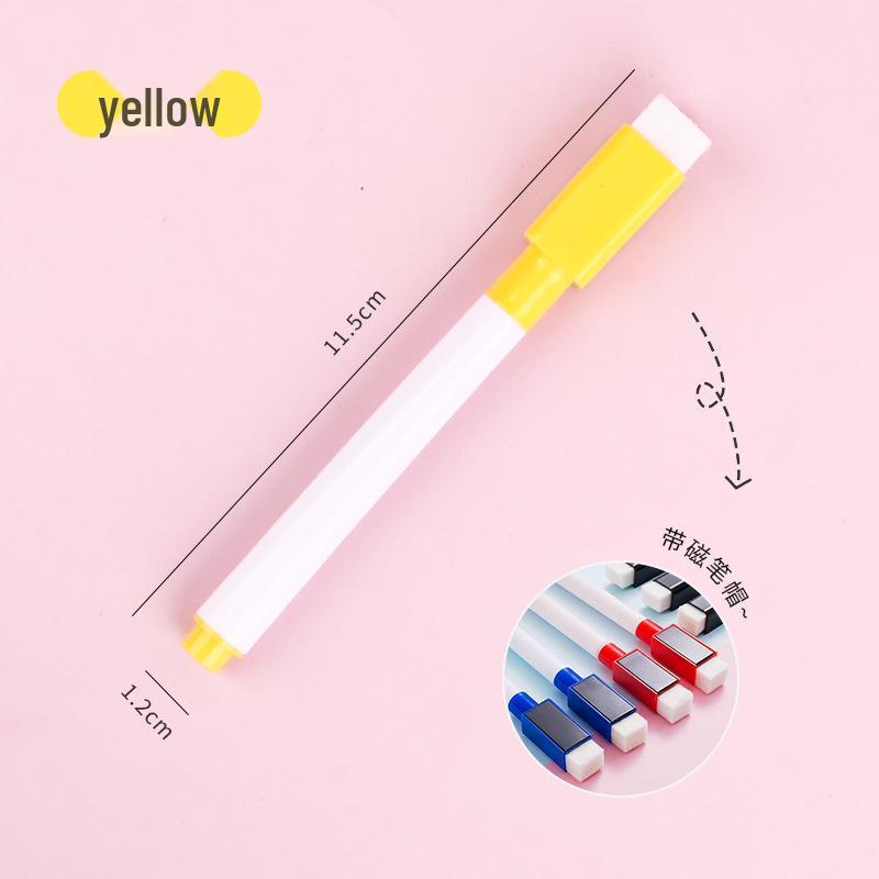 Magnetic Water-Based Erasable Whiteboard Markers for Kids - 8 Bold Colors
