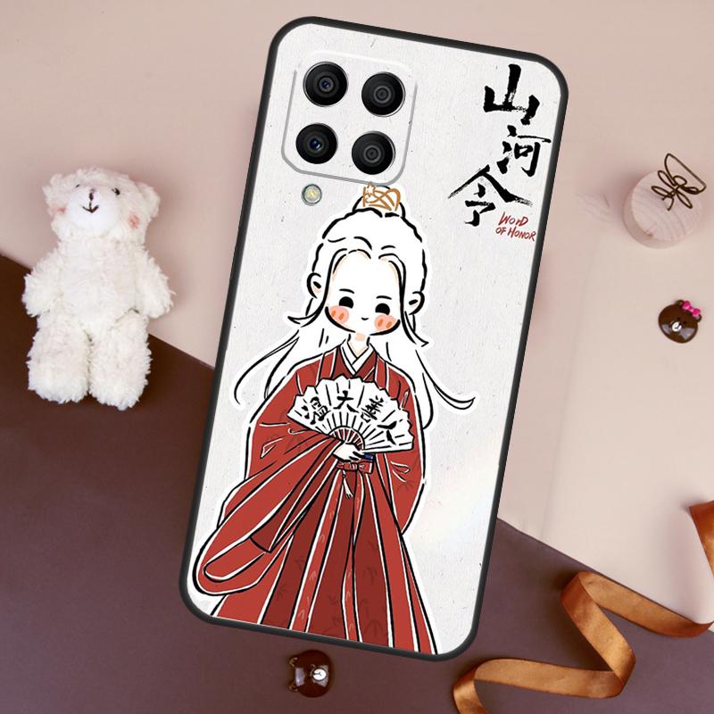 EHRENWORT Shan He Ling Cartoon Hülle Für Samsung Galaxy M32 M52 M14 M54 M13 M33 M53 M56 M36 M16 M31 M11 M12 M35 M55 M15 M06