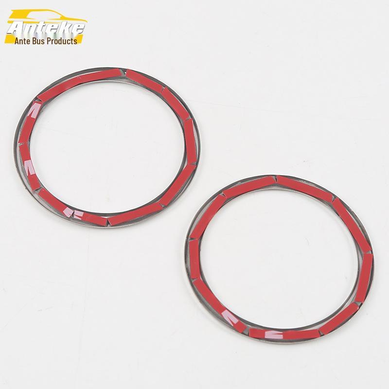 Buick Excelle Front A-Pillar Speaker Cover Trim for 18 Models - Stainless Steel Decorative Ring