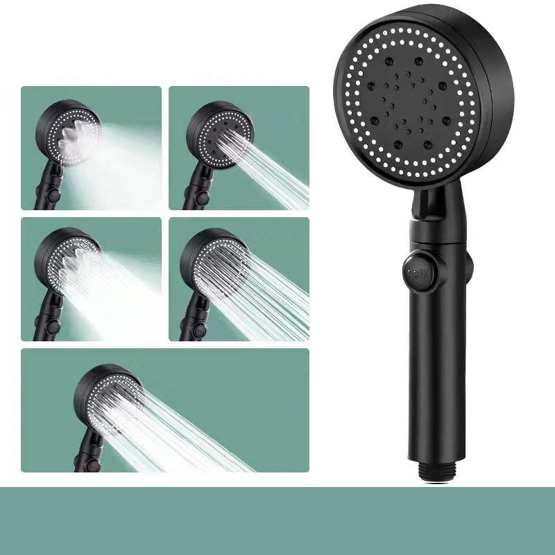 Pressure filtration showerhead, household bathroom showerhead, showerhead with high pressure and pressurized water outlet