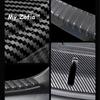 For BYD TANG EV TANG 2024 2025 2026 Car Carbon Fiber ABS Rear Bumper Door Sill Plate Stickers Protector Cover Trim Accessories