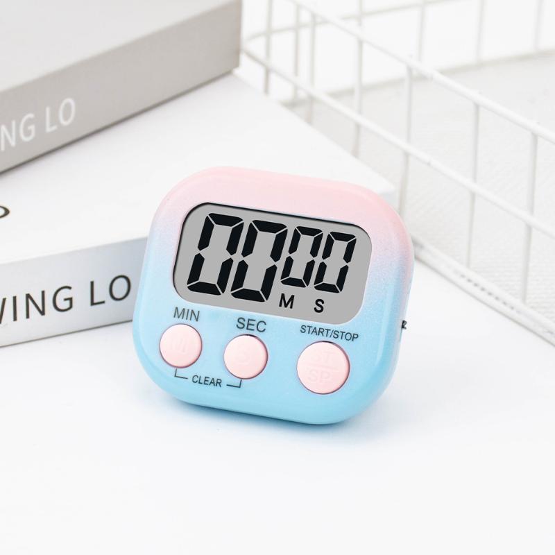 Electronic Kitchen Cooking Baking Timer Kids Time Manager Alarm Clock Magnetic Lcd Digital Count Down Up Study Stopwatch