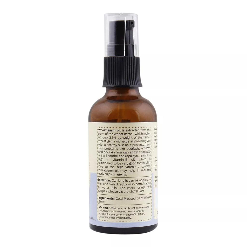 Wheat Germ Oil (50 Ml), Pure Wheatgerm Oil, Nature's Tattva