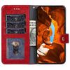 Pour vivo V50 Lite 5G Étui Poche Zippée Portefeuille en Cuir PU Housse de Téléphone à Rabat