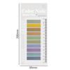 3pack Novelty Sticky Notes Semi-Transparent Paster Sticker Tab Strip  Stationery Office Supplies