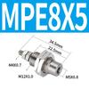 MPE Series Bore 4/6/10/15mm, Stroke 5/10/15/20mm-B  Miniature Male Threaded Micro Single Action Spring Cylinder