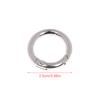 1Pc 25Mm Open Spring Ring Buckle Keyring Key Chains Openable Round Carabiner Buckle Key Rings For Bag Jewelry Finings