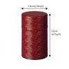 Noguchi Kumataro Tea Garden Tea Caddy, 150g, with Washi Paper, Inner Lid, Kamakura Carving, Scabbard Shape, Red, Made In Japan, Stylish
