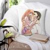 Romantischer Anime Meine Liebesgeschichte Ore Monogatari Quadratischer Kissenbezug Kissenbezug Kissenbezug Dekokissenbezug für Zuhause Sofa Wohnzimmer