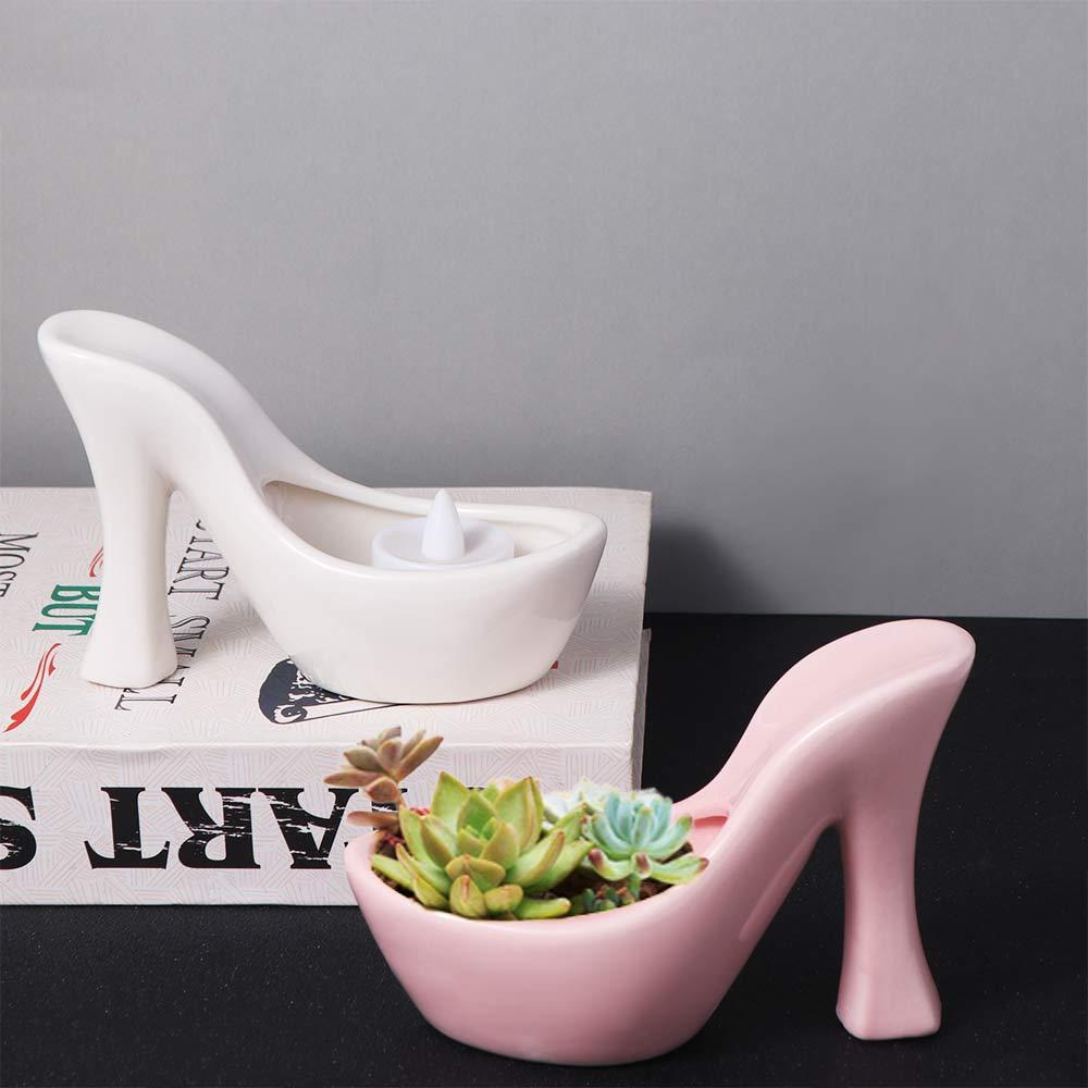 

Личность Растение Горшок Керамическая Цветочная Ваза Гидропонный Держатель для Цветов Подарок белый