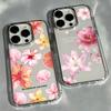 Luxury Colorful Lily Flower Phone Case For Google Pixel 10 9 8 7 8A 9A XL Pro 4G 5G Transparent Soft Silicone TPU Back Cover