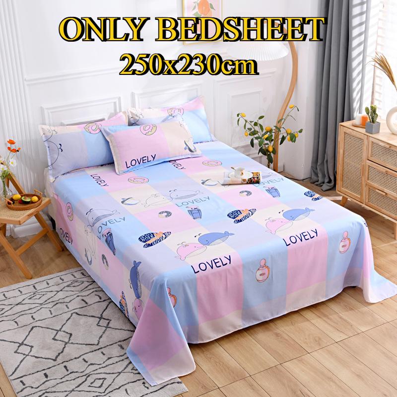 Bed Sheets Skin-friendly Brushed  Thickened Double Single Bed Multi-specification Sheets for All Seasons