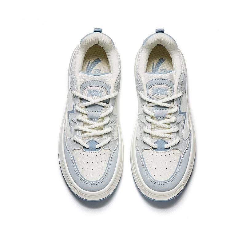 Anta PG8 Casual Versatile Soft Comfortable Trendy Non-Slip Wear-Resistant Low-Top Skate Shoes Women Sneaker White Blue 122538079-3
