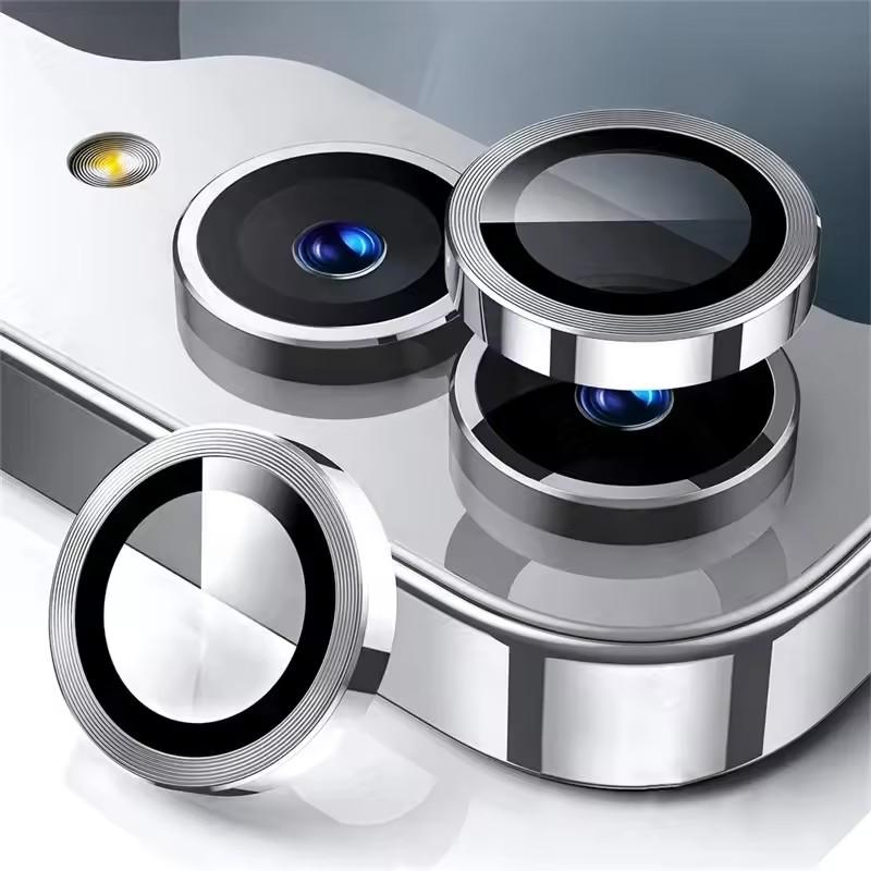 High Definition Metal Ring+Lens Tempered Glass for Samsung Galaxy Z Flip 7 6 5 Alloy Phone Camera Protector Back Lens Cap Cover