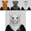 Funny Creative Mouth-opening Animal Head Mask For Costume Parties Halloween Celebrations