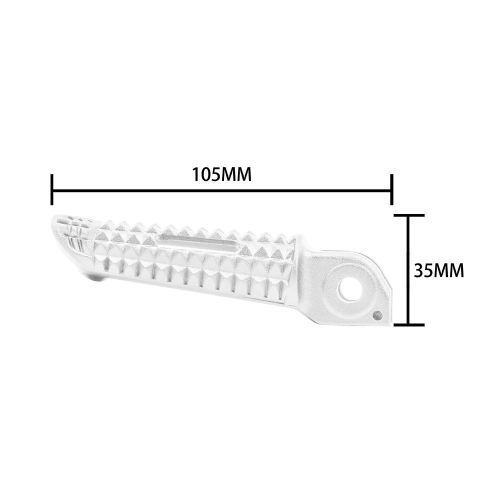 Motorcycle Pedals Front & Rear Footrests For Triumph Trident660 Daytona660 Tiger Sport 660 Speed Twin 1200 Footrest Foot Pegs