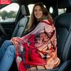 Anime Thin Flannel Blanket for Bedrooms,Living Rooms,Sofas Blankets,Offices,Lunch Breaks,Picnics,blankets Fluffy