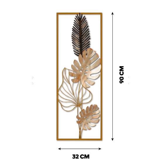 Metall-Wandgemälde, Home-Office-Wandpaneel 3d