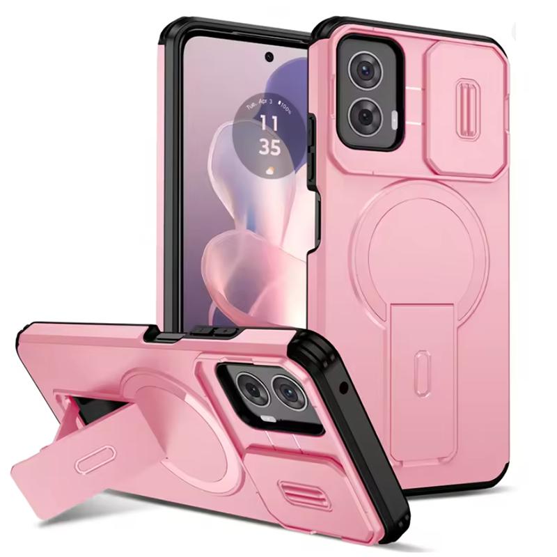 Armor Funda For Motorola Moto G Play Stylus Power Edge 2026 2026 Case Slide Camera Lens Protector Coque Wireless Charging Cover
