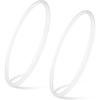 2Pcs Rubber Drive Belts Great Suit For Multiple Series Sanders Machine Cable Tool Sanding Machine Belts Replacement