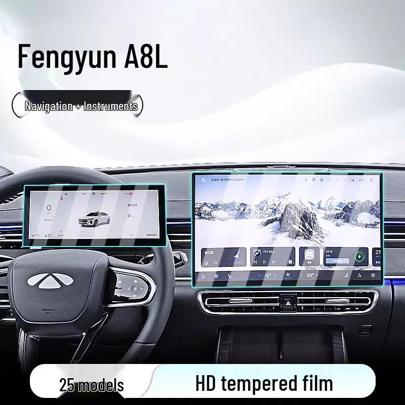 Chery Fengyun A8L Center Console Navigation Screen Protector