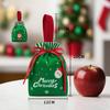 High Quality Velvet Christmas Gift Bag Drawstring Candy Box DIY Christmas Apple Storage Bags Home New Year Party Decoration