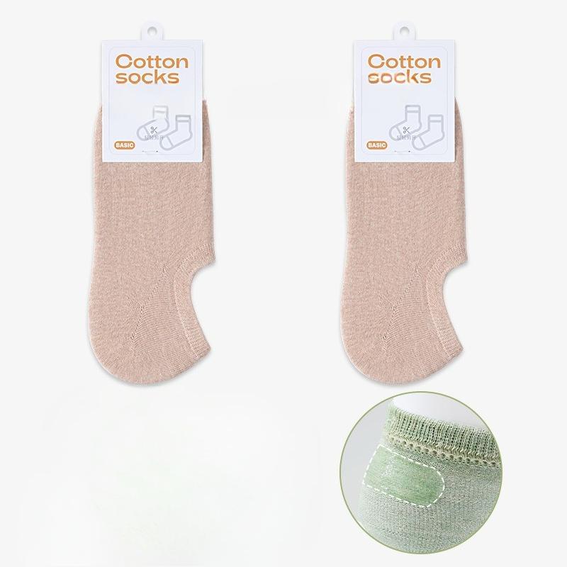 

Female Spring and Summer Thin Pure Color Cotton Non Slip Non Fall with Shallow Mouth Invisible Socks 1 pair оранжевый
