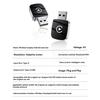 2 in 1 CarPlay Wired to Wireless CarPlay & Android Auto Adapter Type-C/USB Ai Box WiFi Bluetooth CarPlay