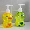 Duschbehälter 250/500 ml Frosch Entenform Tragbarer Seifenspender Kind Niedliches Tier Drucktyp Getrennt Leere Pumpe Flasche Shampoo