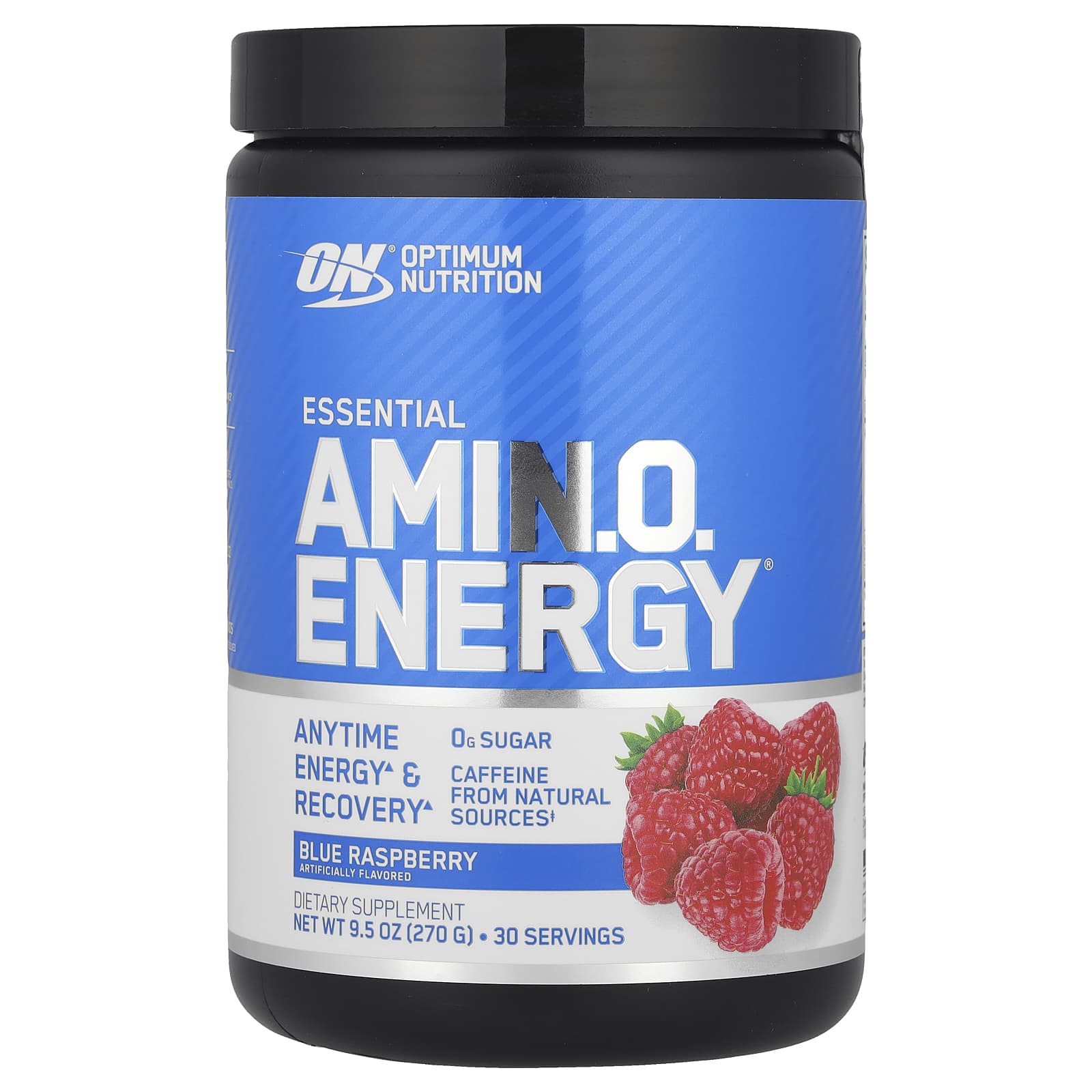 

Optimum Nutrition, Essential Amines. O. Energy®, Blue Raspberry, 9.5 oz (270 g)