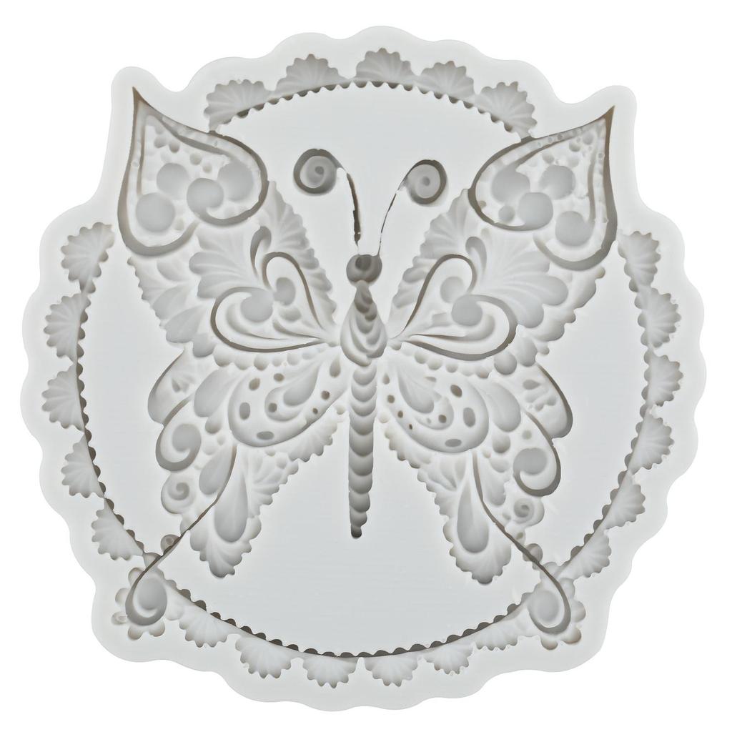 Schmetterling Silikonformen Schmetterling Fondantform Kuchen Dekorationswerkzeuge Cupcake Topper Schokolade Süßigkeiten Handwerk Gummipaste Polymer Clay