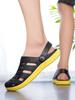Fashion With Platform Men's Sandal Height Descount Number 41 Daily Use Comfortable Trend 2025 New Arrival Casual Color Pvc 39 Male Shoe