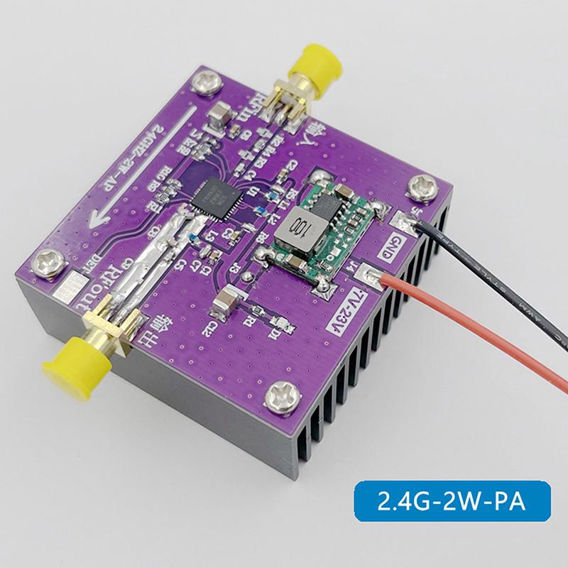 Szm2166 2.4Ghz -2.5Ghz 2W Rf Amplifier Wifi Amplifier Picture Transmission Amplifier Bluetooth