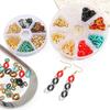 1 Set/bag Acrylic Twisted Chain Accessories for DIY Jewelry Making