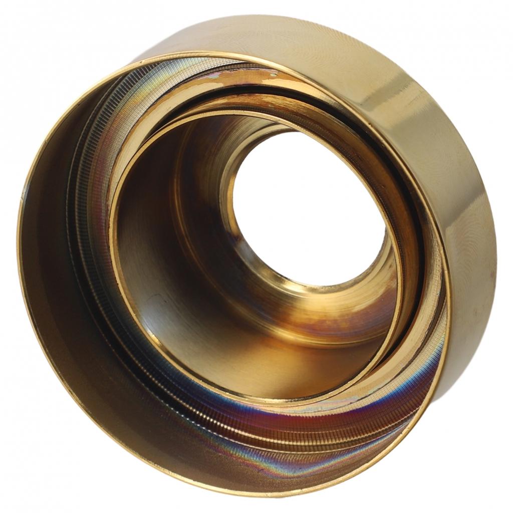 Height Adjustable Shower Head Cover Made of Rust Resistant Copper for Longevity