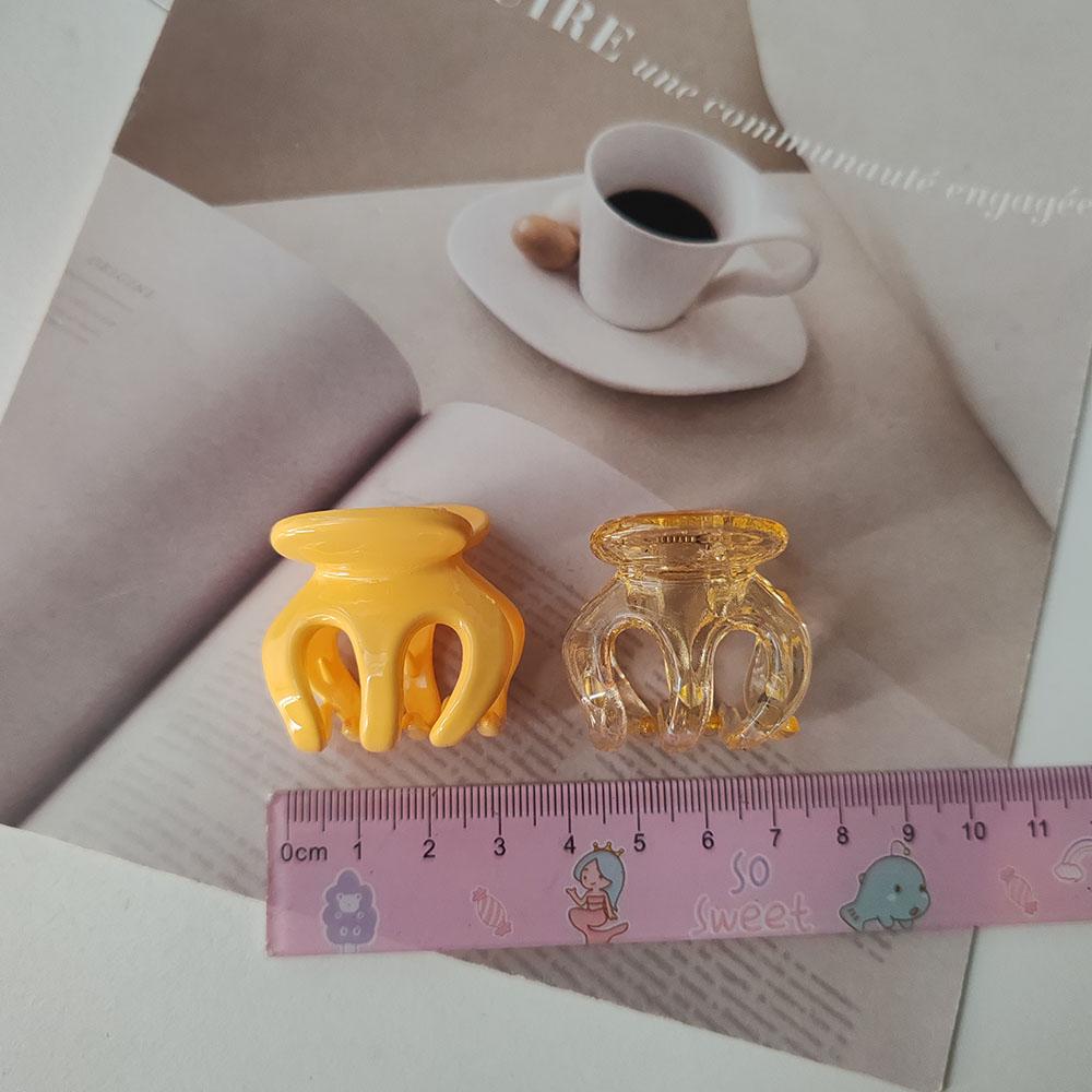 2 Stück Koreanisch Niedlich Süßigkeiten Bunt Haarnadel Haarspangen Klemmen Griffe für Mädchen Frauen Kinder Kind Haar Party Accessoires Krabbe Stirnband