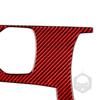 1x Red Carbon Fiber Gear Shift Panel Frame Cover Trim For 2018- Honda Accord