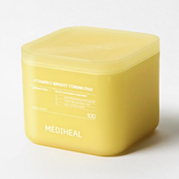 

Mediheal Vitamin C Blemish Toning Toner Pad – Brightening & Tone Care (100 Pads)