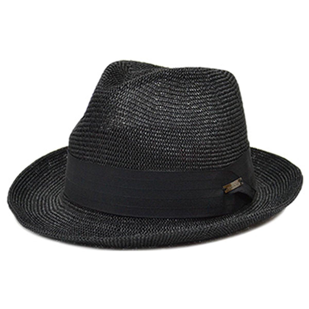 

Edge City Соломенная Большая Крутая и 000299 Шляпа, Размер, Дышащая, (M, 97/Черный)