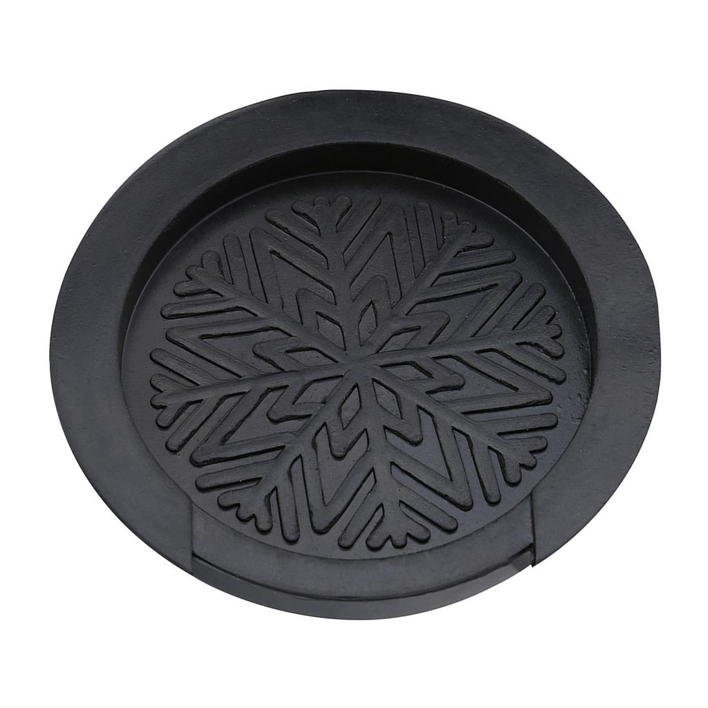 Schwarzer Gummi-Gitarren-Schalllochabdeckung Block für Akustik-Klassik-Gitarre 41 Zoll