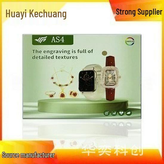 

Женские умные часы AS4 с бриллиантами, монитором сердечного ритма, монитором артериального давления и спортивным шагомером золотой