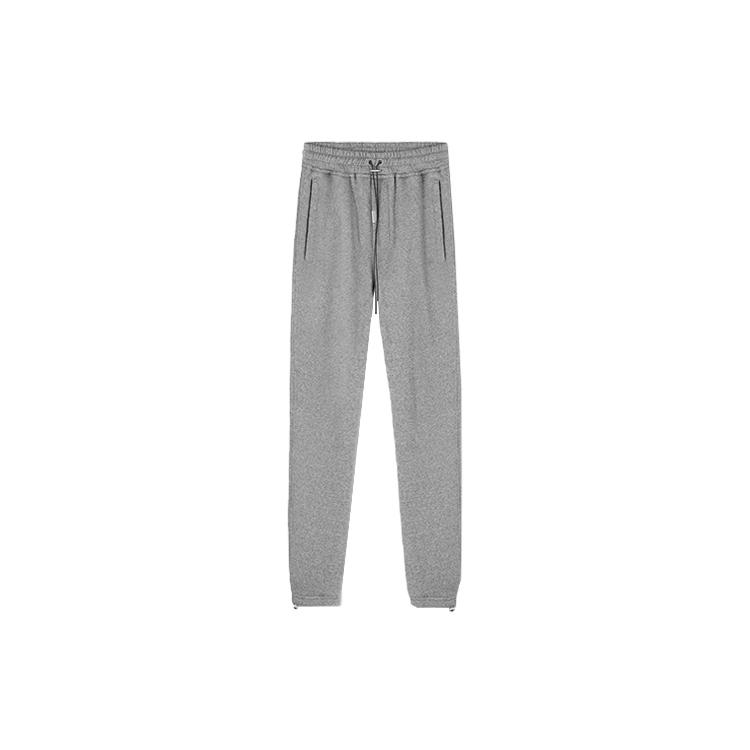 Represent Knitted Sweatpants Men's Gray Moderate Cuffed Pants M08093-05