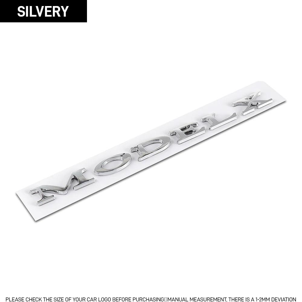 Autoaufkleber 2025 Neu Tesla Auto Außen Dekor ABS Auto Heckklappe Kofferraum Motorhaube Aufkleber Emblem Abzeichen Aufkleber Für Tesla Modell