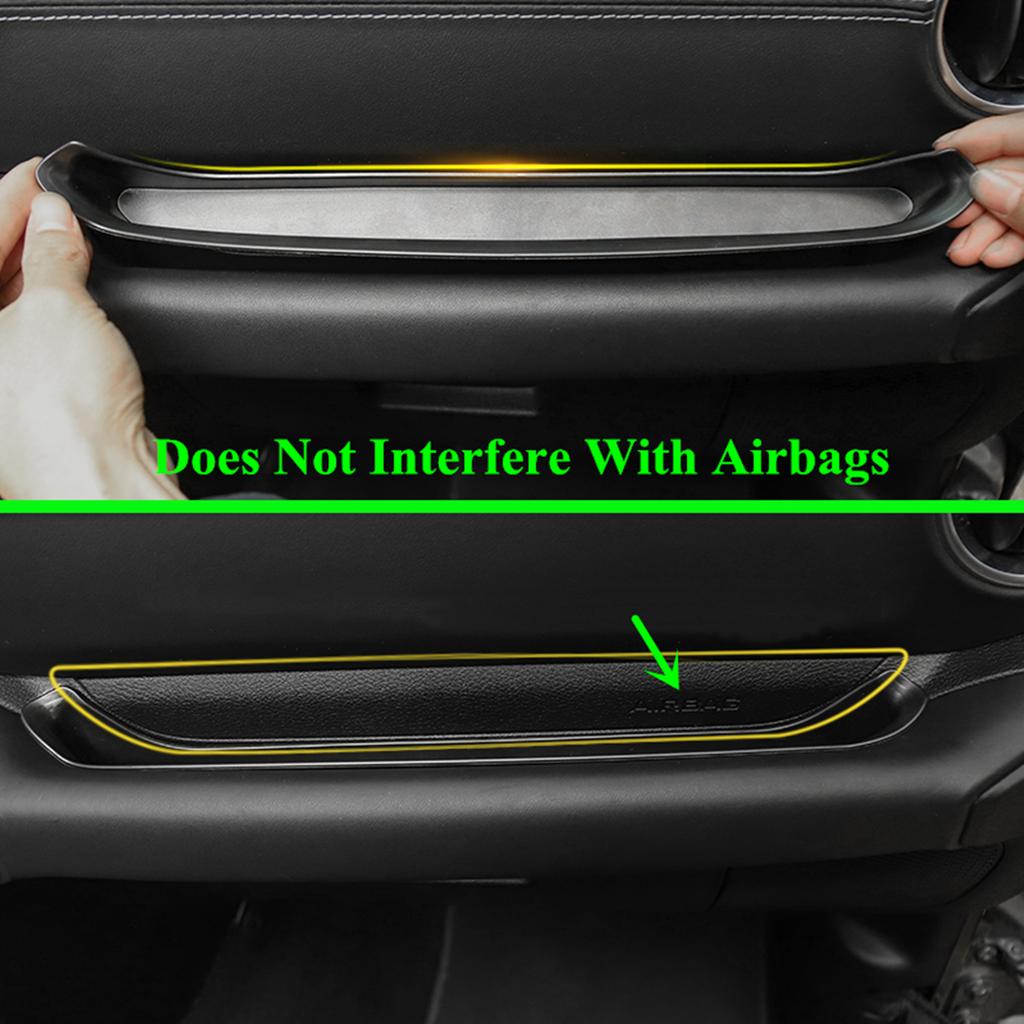 Grab Tray Interior Storage for Jeep Wrangler JL Gladiator JT 2018-2023 Passenger Grab Storage Tray Organizer Interior Accessory