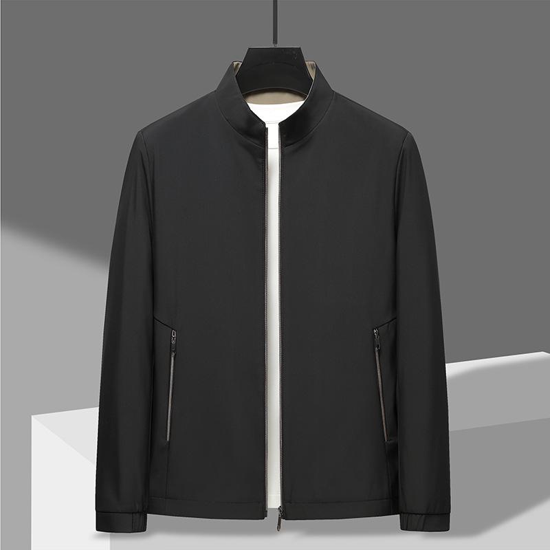 Men's Autumn High-End Business Casual Stand Collar Jacket
