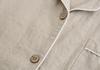 RAKUYUME Linen Long Sleeve Loungewear for and and Size Women's Pajamas, Spring, Summer, Autumn, Winter, Moisture-Wicking Quick-Drying (Light Khaki, M)
