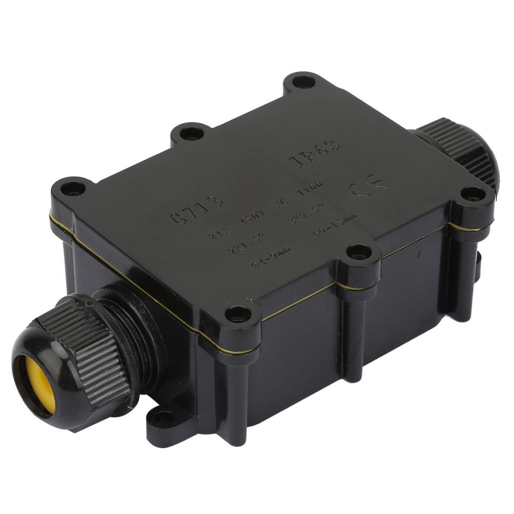 2/3/4 Way Junction Box Wire Range 4-15mm Electrical Enclosure  Electrical Applications