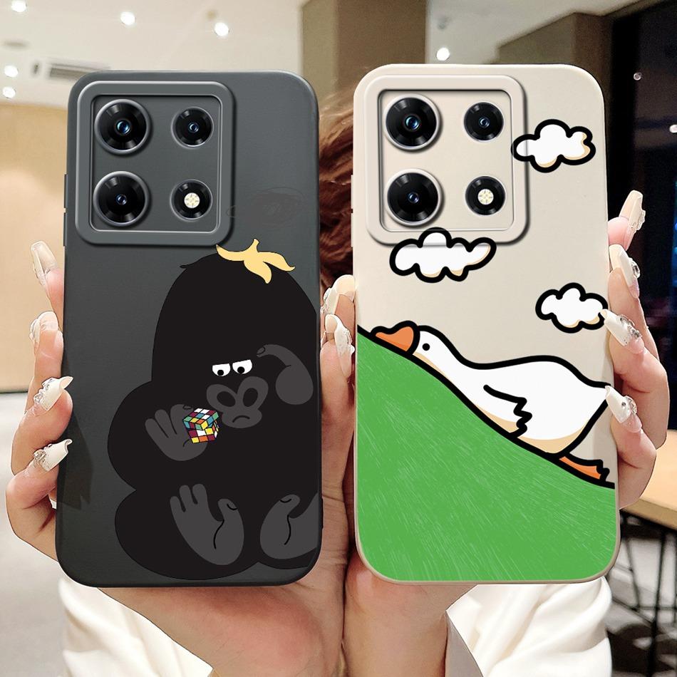 For Infinix Note 30 Pro Case Infinix Note 30i Note30 30Pro 4G Cute Panda Rabbit Cartoon Soft Silicone Shockproof Phone Cases